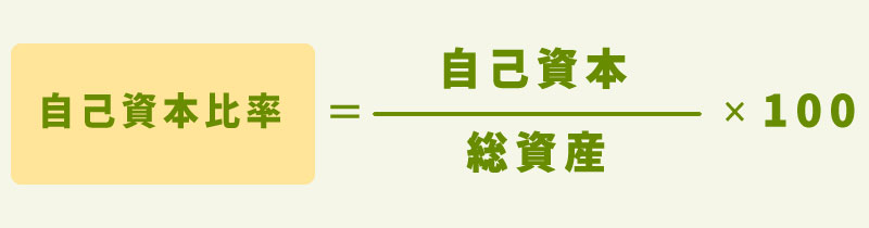 自己資本比率の計算方法