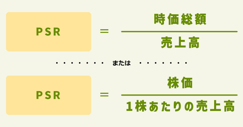 PSRの計算方法